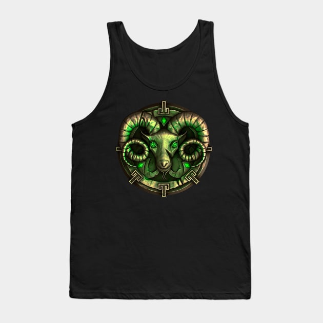 Zodiac - Aries Tank Top by Map of Earth